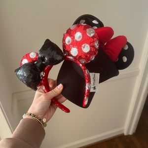 BUNDLE Minnie Ears Headband & Hat